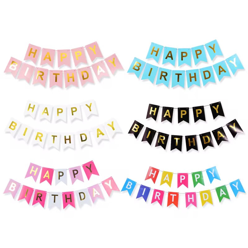 Happy Birthday Buntings